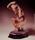 Jean-Baptiste Carpeaux Flore Accroupie painting